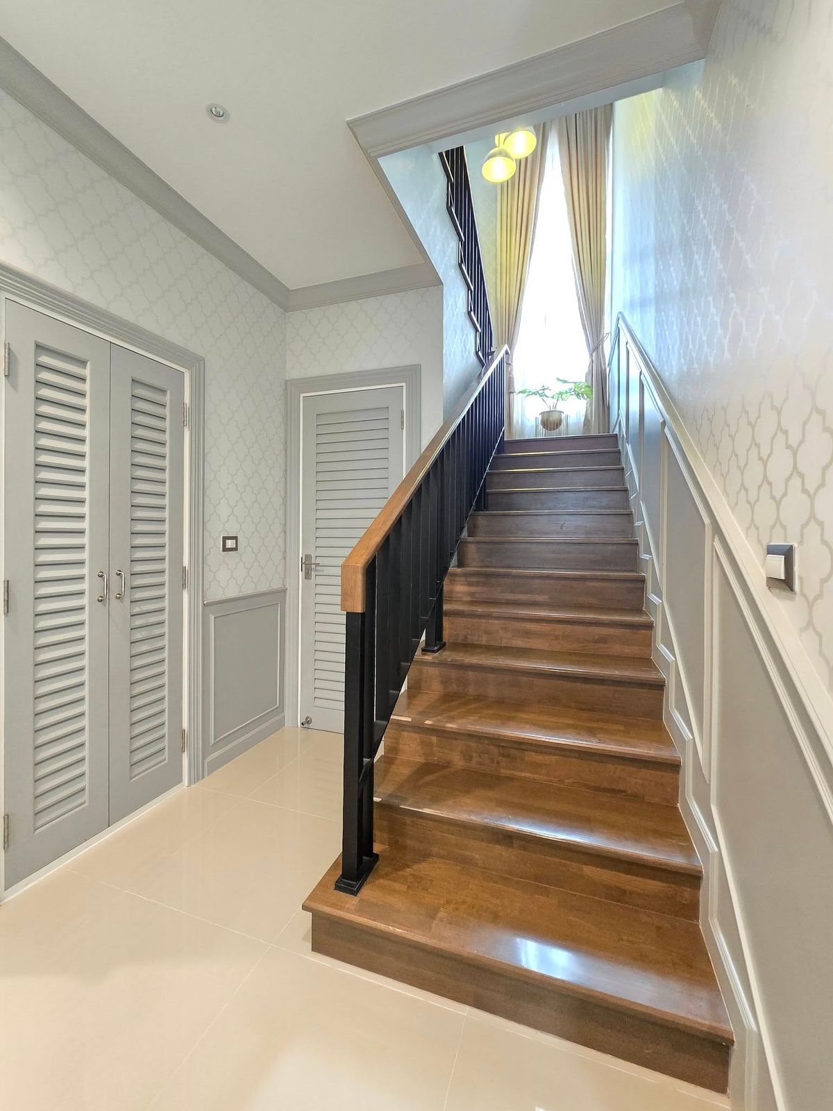 For SaleHouseBangna, Bearing, Lasalle : For Sale Laddarom Bangna Km.7, a shady, peaceful, private project