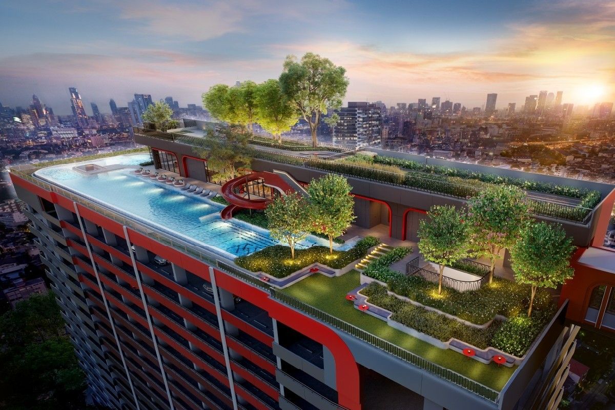 ขายคอนโดรัชดา ห้วยขวาง : 30 ตร.ม.>3,532,000< Aspire Huai Khwang > ติดต่อ NC(BC) TEL.0875576479