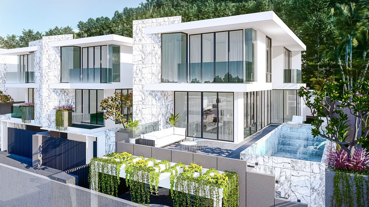 For SalePhuket : New Pool Villa Kata Beach