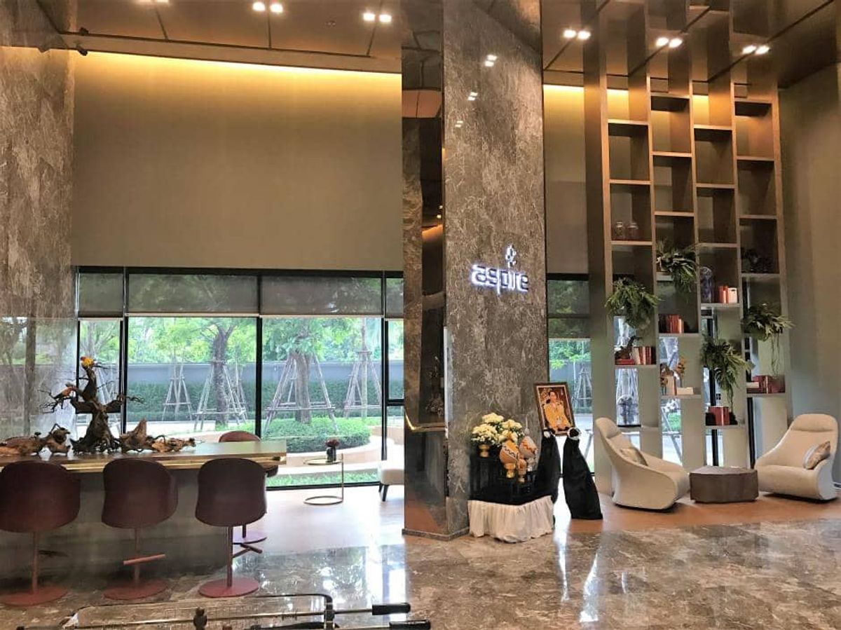 For RentCondoThaphra, Talat Phlu, Wutthakat : For rent 🔥 Aspire Sathorn - Taksin (Copper Zone) 🔥 2 bedrooms, fully furnished and appliances, near BTS Wutthakat
