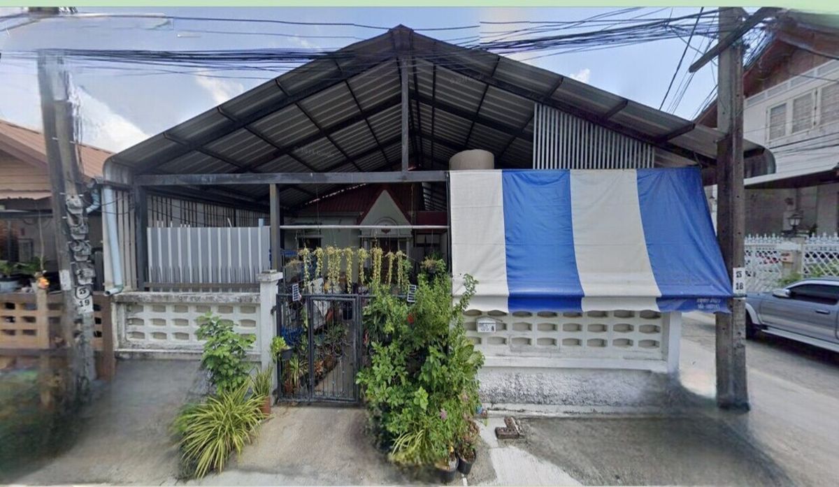 For SaleTownhomePhutthamonthon, Salaya : 1 floor townhouse, Thawee Thong University, Phutthamonthon Sai 2 Road Sala Thammasop Subdistrict, Thawi Watthana, Bangkok