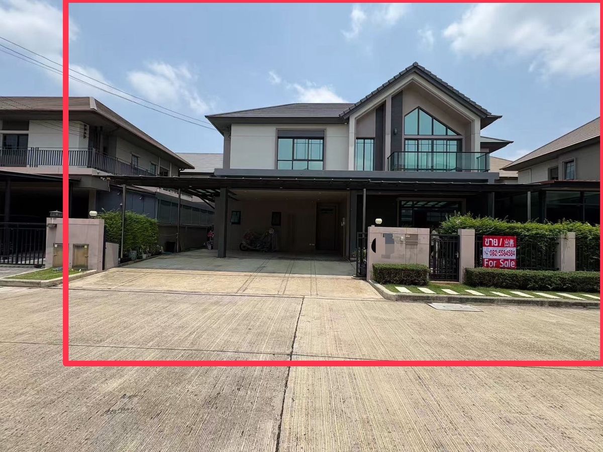 ขายบ้านแจ้งวัฒนะ เมืองทอง : อยู่ต้นโครงการ ที่จอด 3 คัน คุ้มค่าสุด !! ขายบ้านหรู บางกอกบูเลอร์วาร์ด แจ้งวัฒนะ 2 ( Bangkok Boulevard Chaengwattana 2 ) เนื้อที่ 73.2 ตร.ว 6 นอน 5 น้ำ และห้องแม่บ้าน!ใกล้โรงเรียนนานาชาติสิงคโปร์นนทบุรี (SISB）！ใกล้โรบินสัน ราชพฤกษ์ ! ด่วน