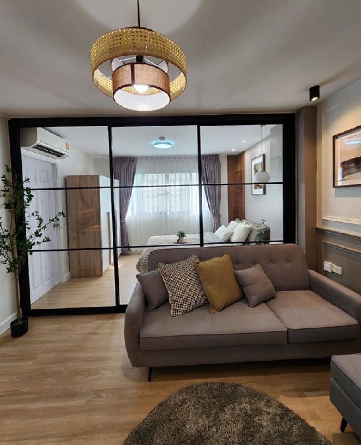 For SaleCondoOnnut, Udomsuk : Urgent sale 🔥 Lumpini Center Sukhumvit 77 🔥 Fully furnished and equipped with electrical appliances, near BTS