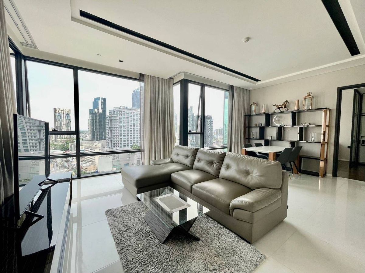 ให้เช่าคอนโดสุขุมวิท อโศก ทองหล่อ : For Rent ✨The Bangkok Thonglor✨ 2 beds, 2 baths, size 95 sqm, High floor, Near BTS Thonglor, Tel.0982645161