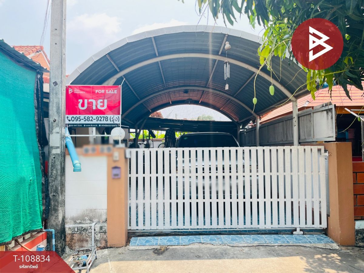 For SaleHousePattaya, Bangsaen, Chonburi : Single house for sale, area 54 sq.w., Phan Thong, Chonburi