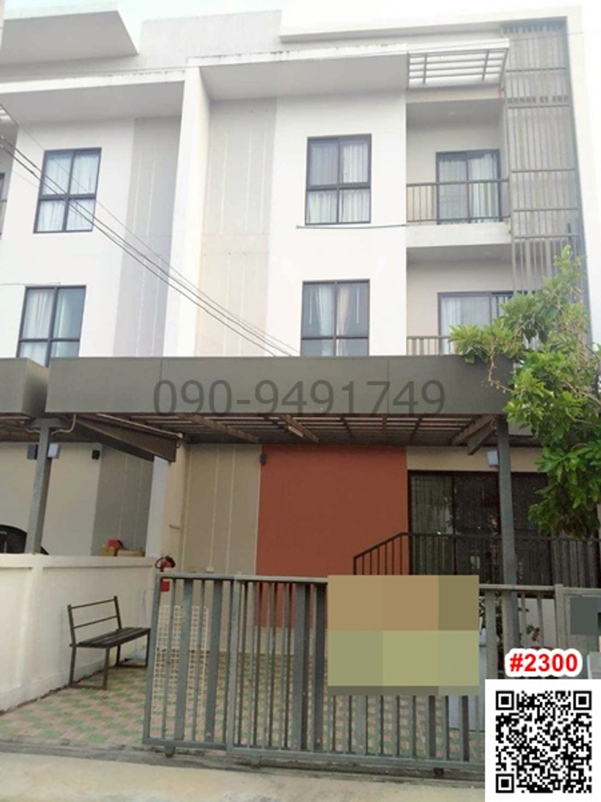 For RentTownhomeMin Buri, Romklao : Rent a Townhouse Villa Albero (Villa Albello), Krungthep Kreetha 15/1, ready to move in.