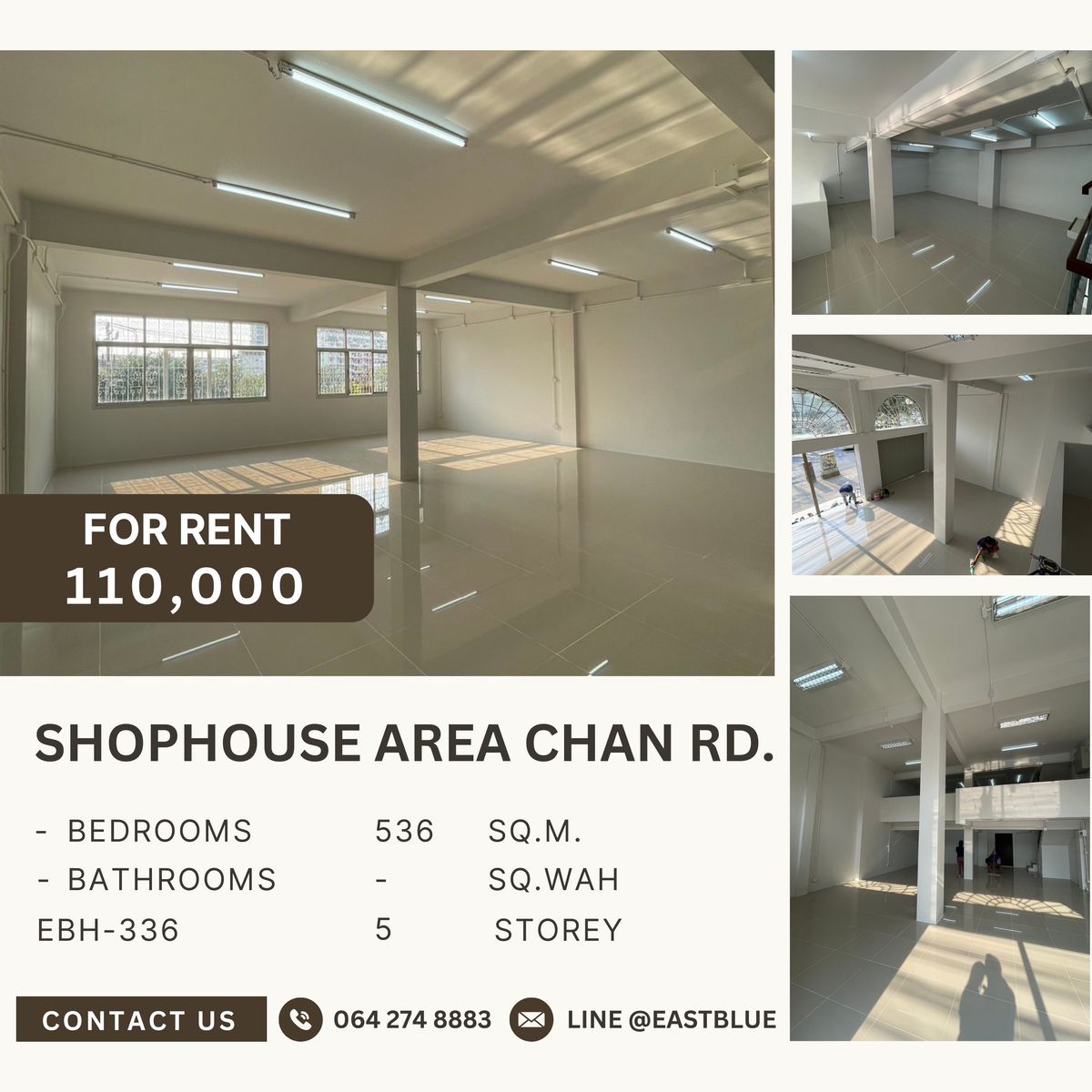 For RentShop HouseRama3 (Riverside),Satupadit : Rent a commercial building, potential location, Sathorn / Rama 3 / Nang Lychee