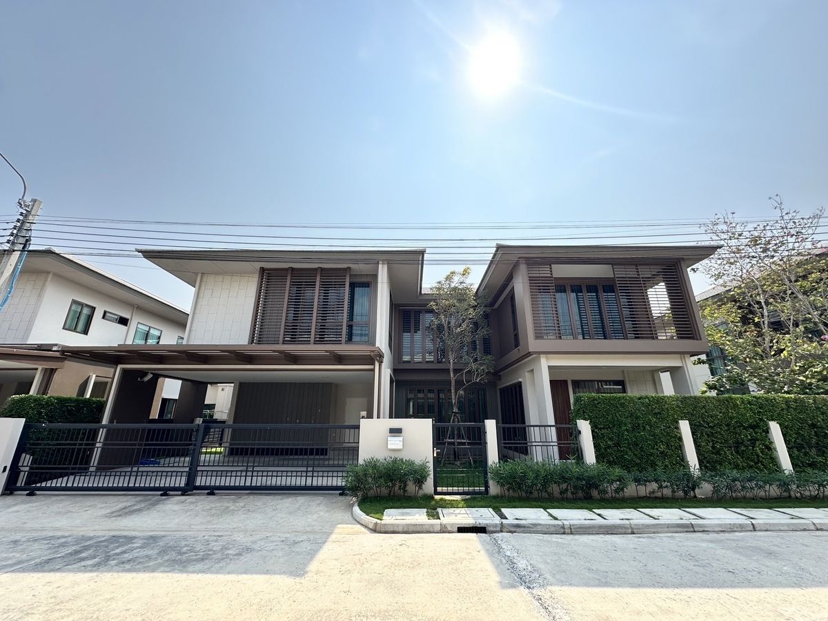 ให้เช่าบ้านพัฒนาการ ศรีนครินทร์ : บุราสิริ กรุงเทพกรีฑา 🌟PN-00006693🌟