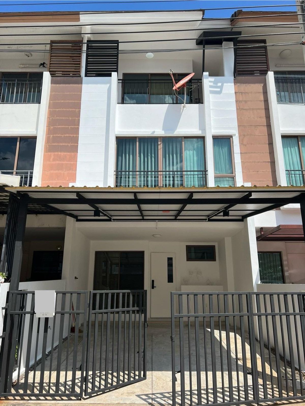 For RentTownhomeOnnut, Udomsuk : 3 -storey townhouse for rent, The Private, Sukhumvit - Bangchak 🔥 Near BTS Bangchak 🔥