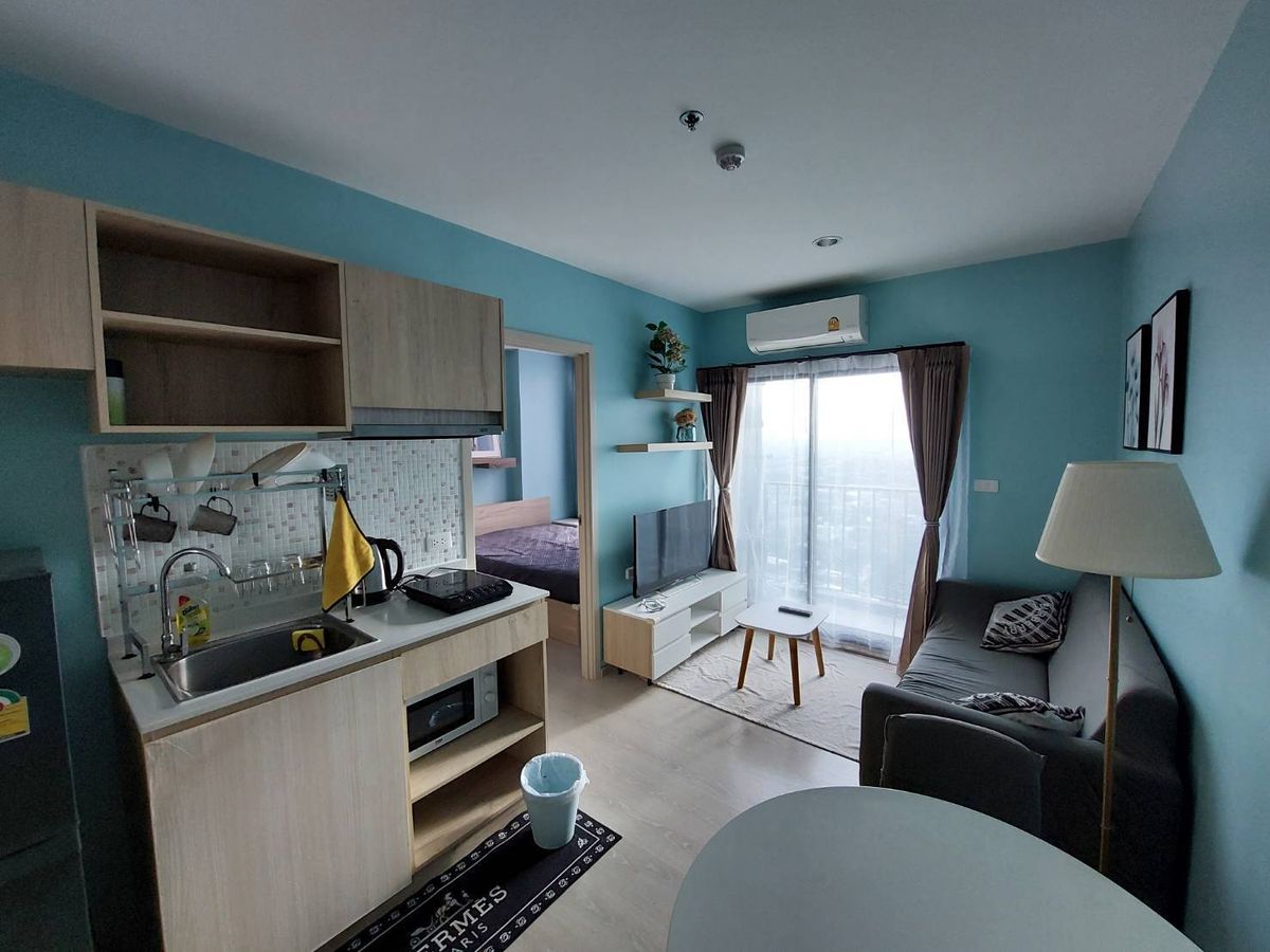 ให้เช่าคอนโดพัฒนาการ ศรีนครินทร์ : 🔹Condo for Rent | Nue Noble Srinakarin-Lasalle | 27 Sqm, 1 Bed - 1 Bath | 12,000 thb.