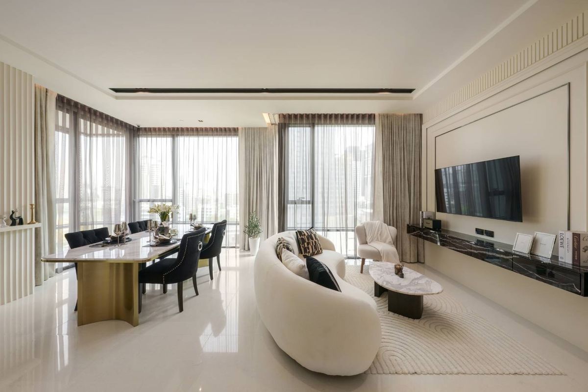 For RentCondoSukhumvit, Asoke, Thonglor : Rental Price: The Bangkok Thonglor • 2 Bedroom 2 Bathroom • Size: 93 S.QM • 12 Floor