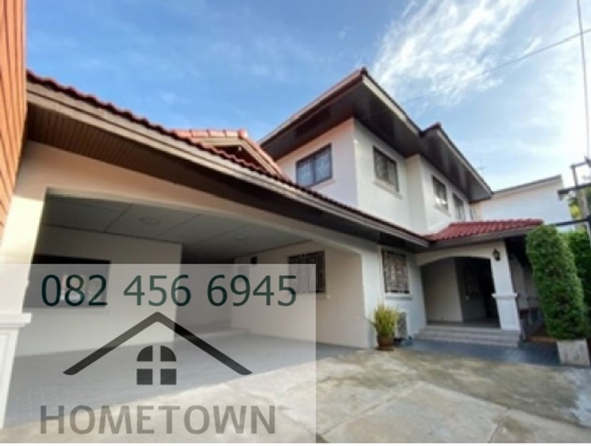 For RentHouseRatchathewi,Phayathai : 2 -storey detached house, 91 square wah, Soi Aree Samphan 6, near BTS Ari Air 8, some furniture Only live