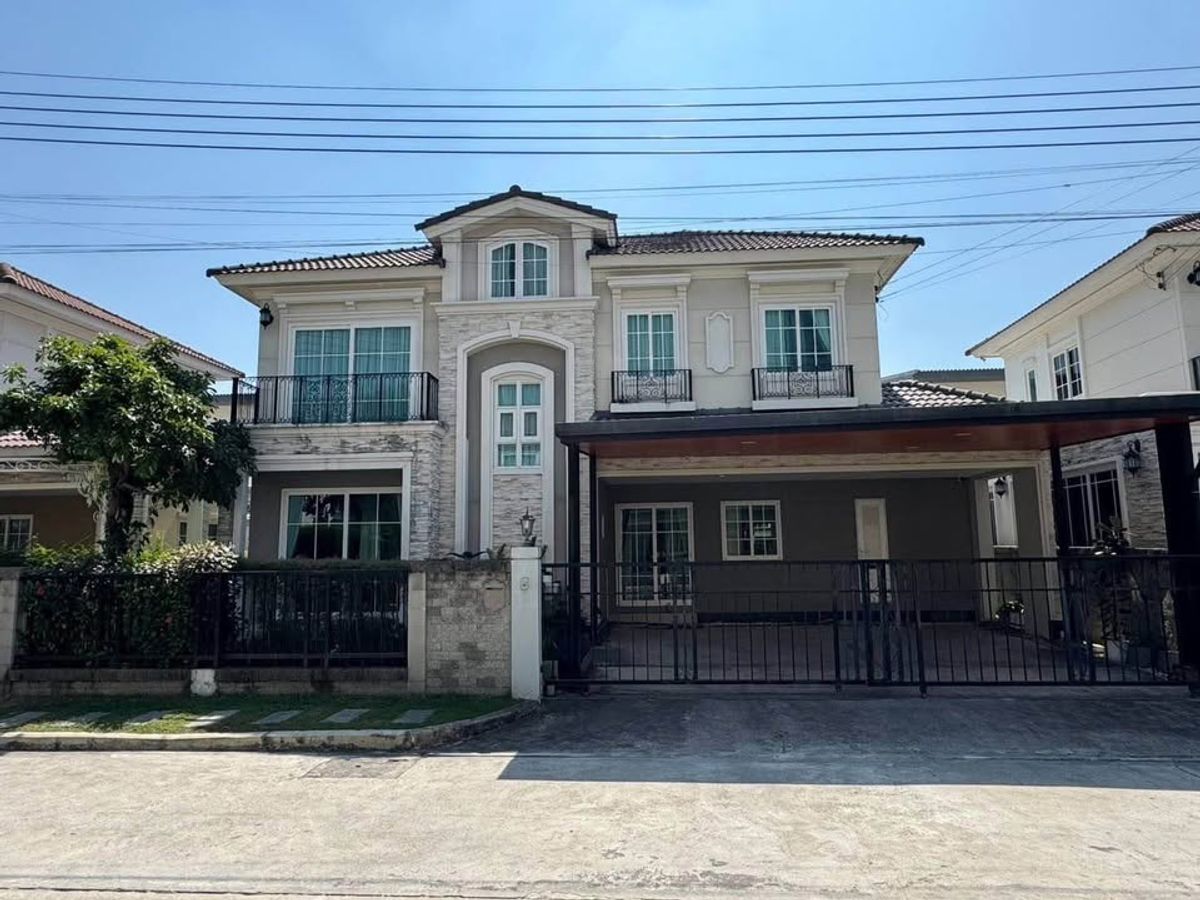 For RentHouseKaset Nawamin,Ladplakao : Rent a full house, ready to go in, good location, can in and out in many ways