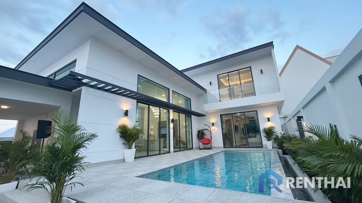ขายบ้านพัทยา บางแสน ชลบุรี สัตหีบ : บ้านพัทยา 3 ห้องนอน พร้อมาระส่วนตัว