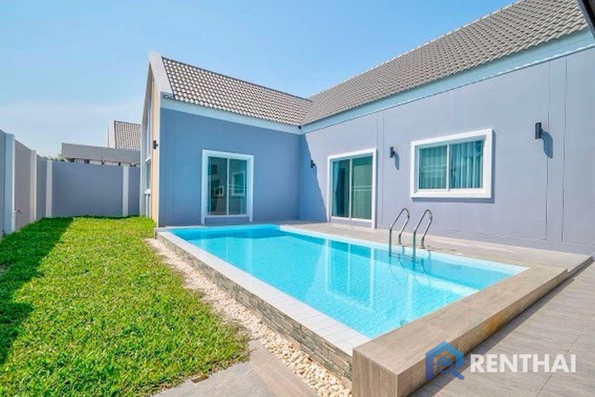 For SaleHousePattaya, Bangsaen, Chonburi : Ready to move in Modern Nordic Style