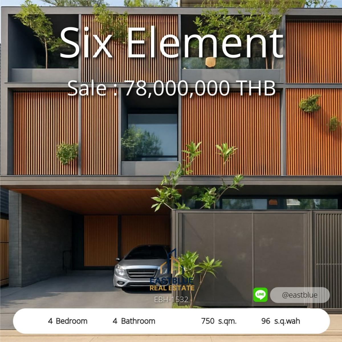 ขายบ้านบางนา แบริ่ง ลาซาล : คอนโดหรู 4 ห้องนอน ใกล้ทุกความสะดวกสบาย Six Element คอนโดที่คุณใฝ่ฝัน! 
Luxury Condo for Sale & Rent, 4 Bed 4 Bath, Six Element, Your Dream Home!
78 ล้านบาท / เดือนละ THB สนใจติดต่อ... / Contact...