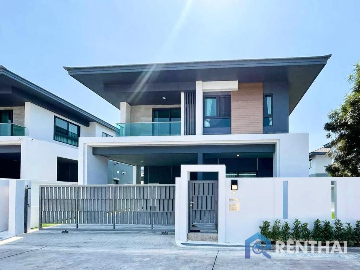 For SaleHousePattaya, Bangsaen, Chonburi : Fully Furnished 3-Bedroom Home at Patta Ville