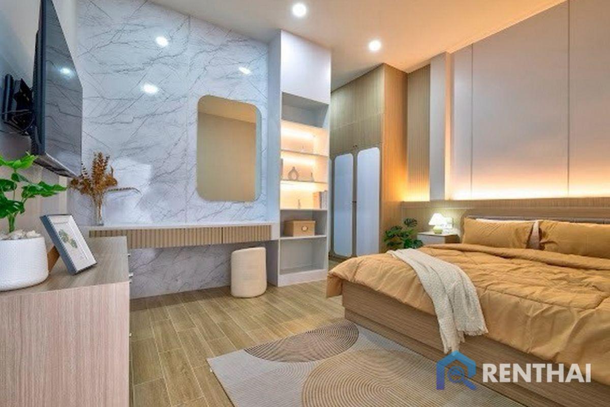 ขายบ้านพัทยา บางแสน ชลบุรี สัตหีบ : สำหรับ ขาย บ้าน 4 ห้องนอน ที่ หนองปรือ