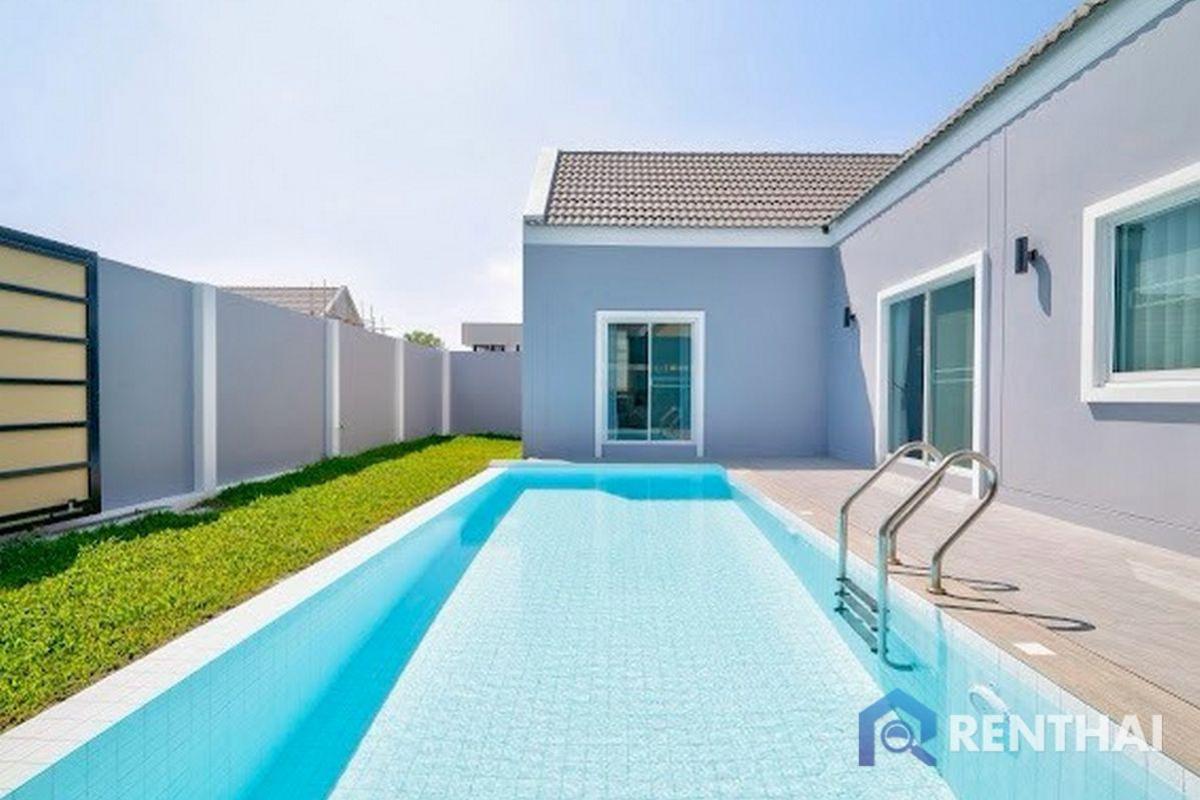 ขายบ้านพัทยา บางแสน ชลบุรี สัตหีบ : สำหรับ ขาย บ้าน 4 ห้องนอน ที่ หนองปรือ