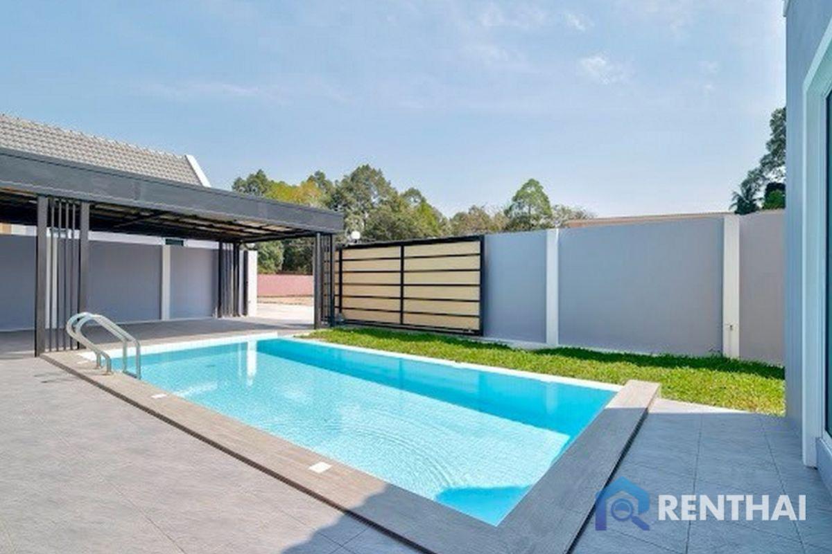 ขายบ้านพัทยา บางแสน ชลบุรี สัตหีบ : สำหรับ ขาย บ้าน 4 ห้องนอน ที่ หนองปรือ