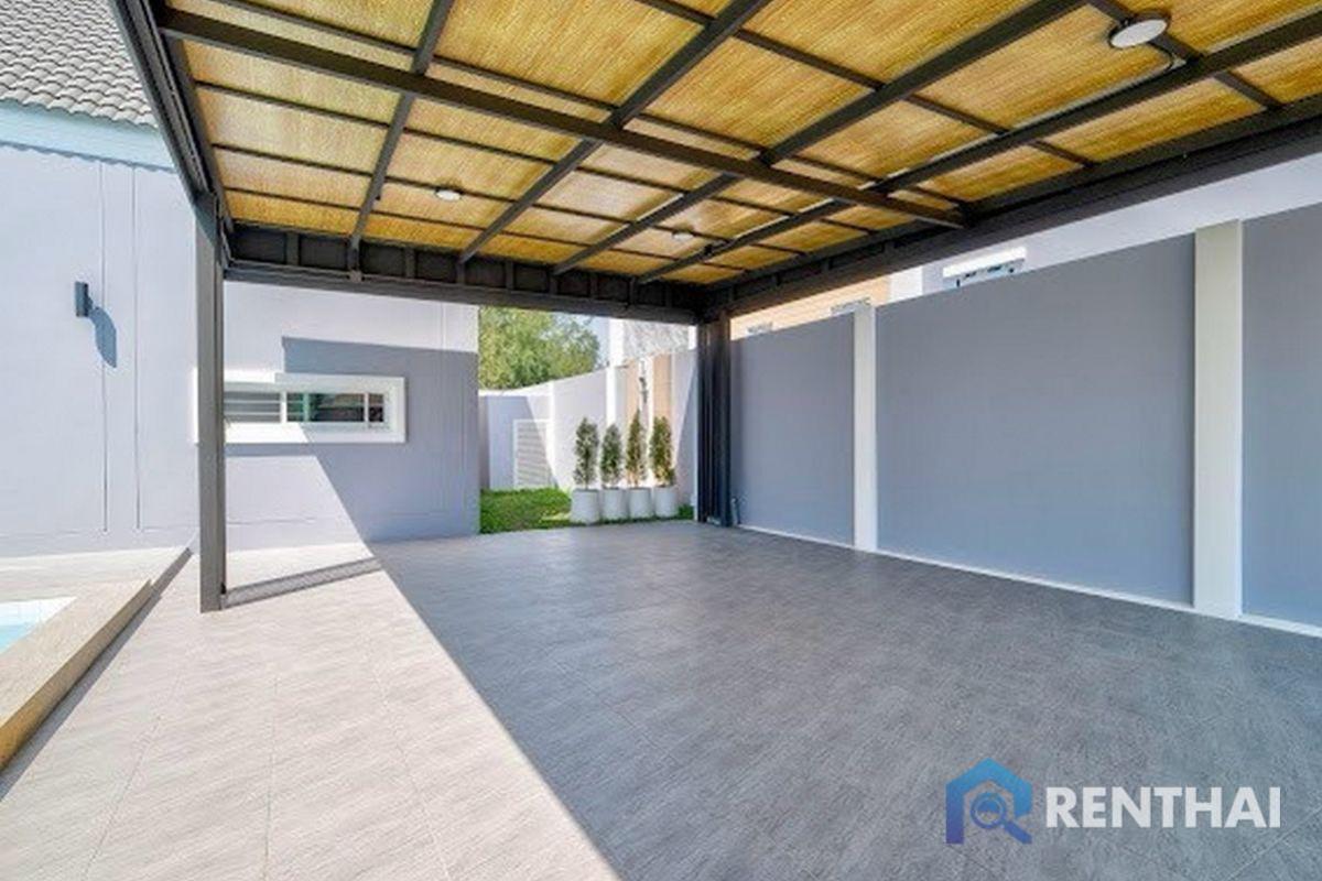 ขายบ้านพัทยา บางแสน ชลบุรี สัตหีบ : สำหรับ ขาย บ้าน 4 ห้องนอน ที่ หนองปรือ