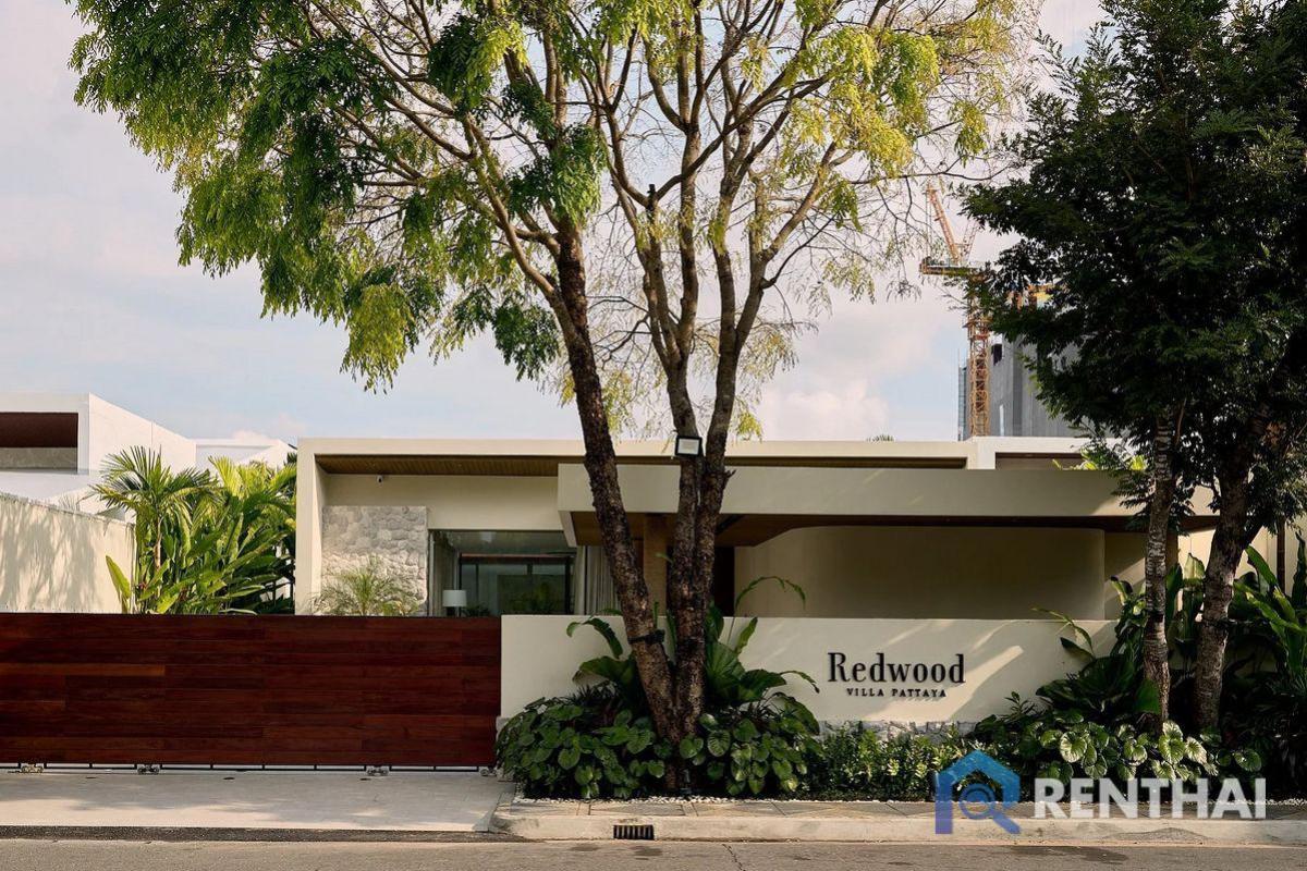 For SaleHousePattaya, Bangsaen, Chonburi : Single story Pool Villa in Na Jomtien