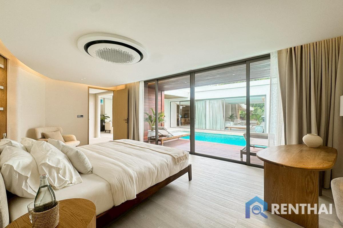 For SaleHousePattaya, Bangsaen, Chonburi : Single story Pool Villa in Na Jomtien