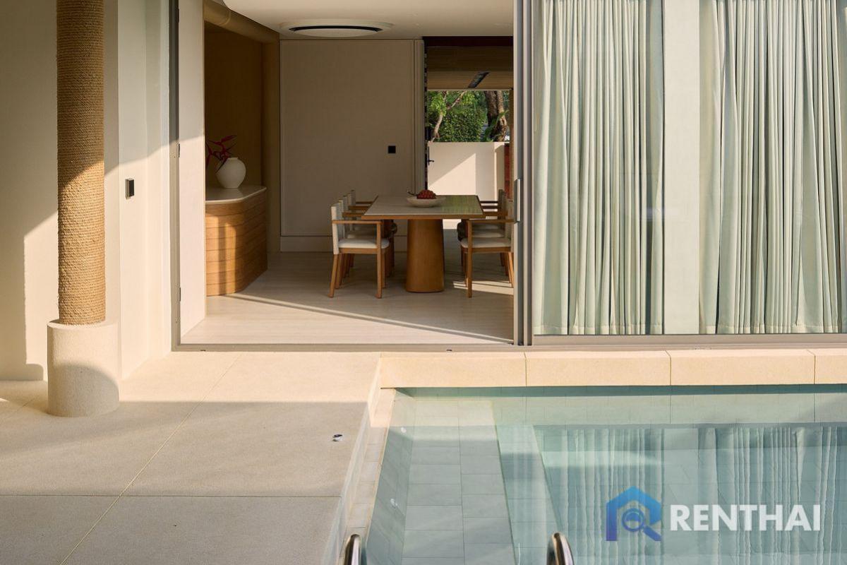 For SaleHousePattaya, Bangsaen, Chonburi : Single story Pool Villa in Na Jomtien