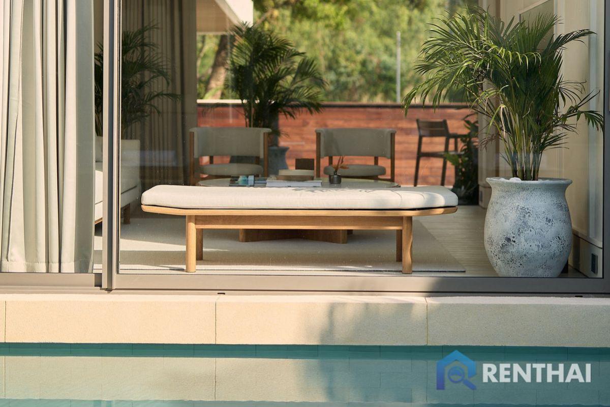 For SaleHousePattaya, Bangsaen, Chonburi : Single story Pool Villa in Na Jomtien