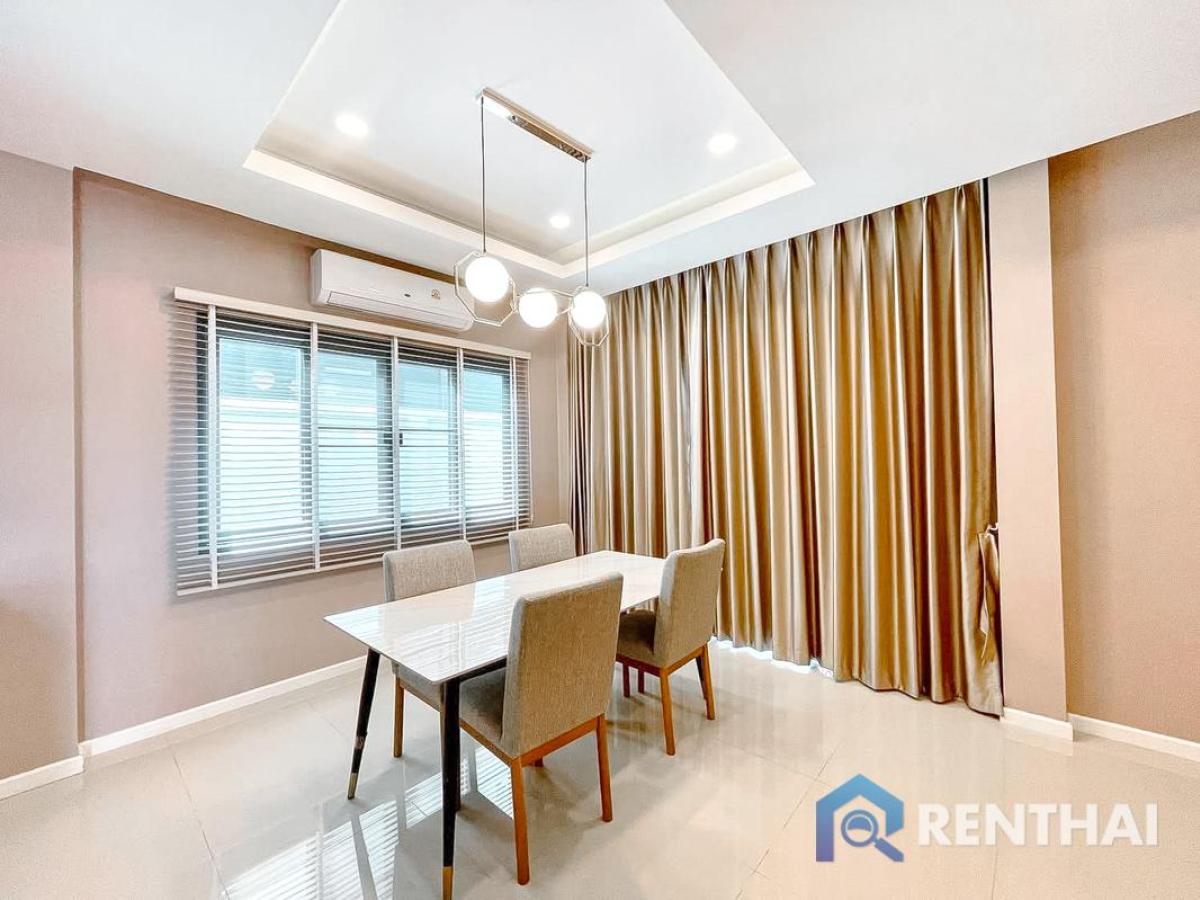 ขายบ้านพัทยา บางแสน ชลบุรี สัตหีบ : บ้าน 3 ห้องนอนตกแต่งครบพร้อมเฟอร์นิเจอร์ที่ Patta Ville พัทยา