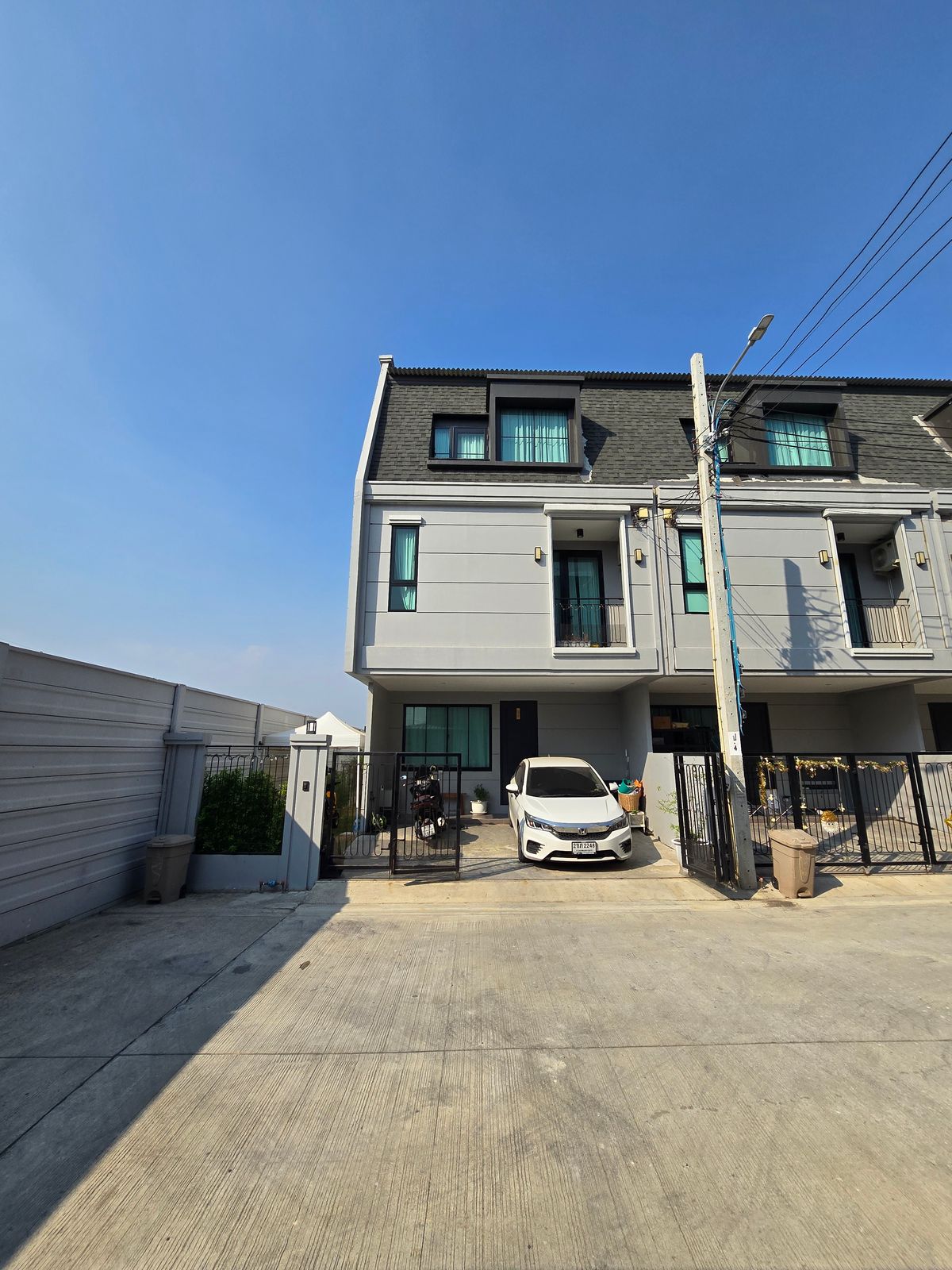 For SaleTownhomeBangna, Bearing, Lasalle : K-6339 Sold! Townhome Greatier Town Bangna - Theparak, empty house, corner