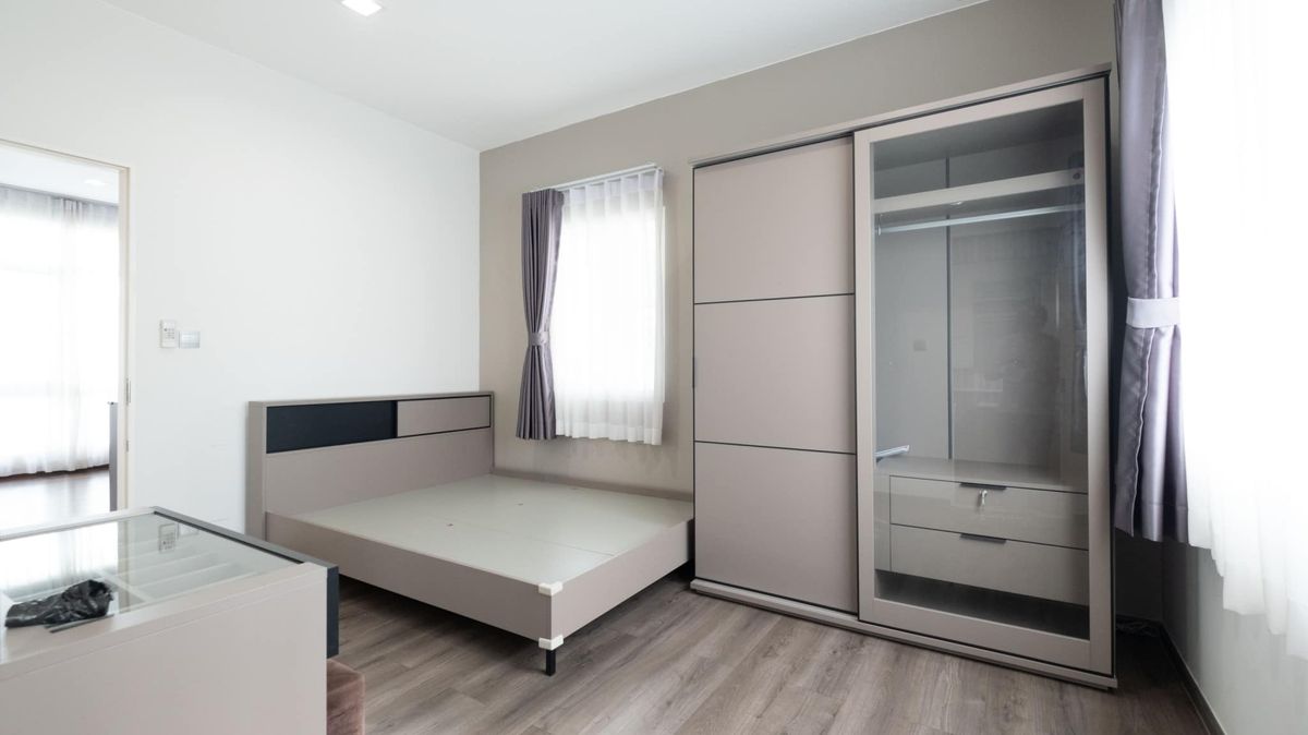 For SaleHouseBangna, Bearing, Lasalle : Detached house near Mega Bangna, Manthana 2, Bang Na Km. 7, 4 bedrooms, 4 bathrooms