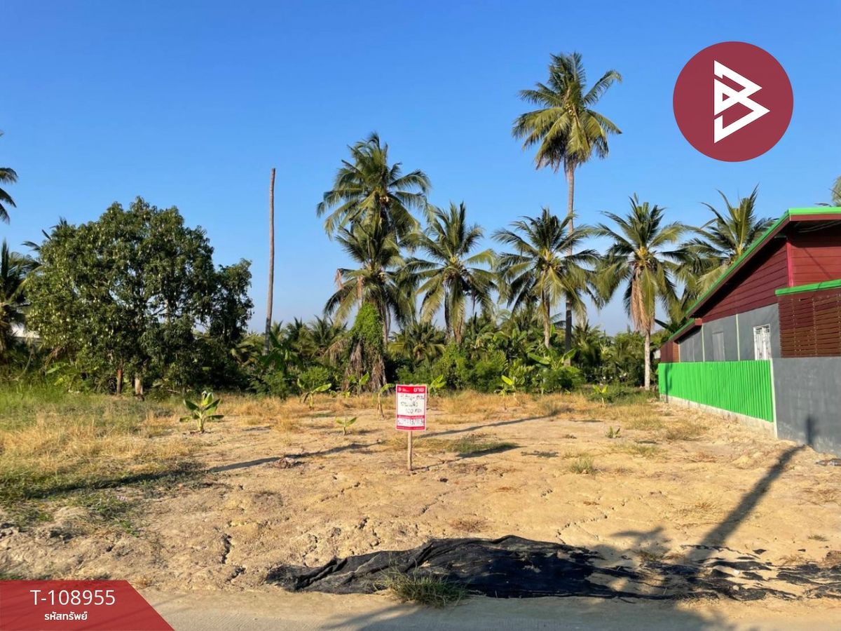 For SaleLandMahachai Samut Sakhon : Land for sale, area 1 event, Soi Si Chinda Krathum Baen Samut Sakhon