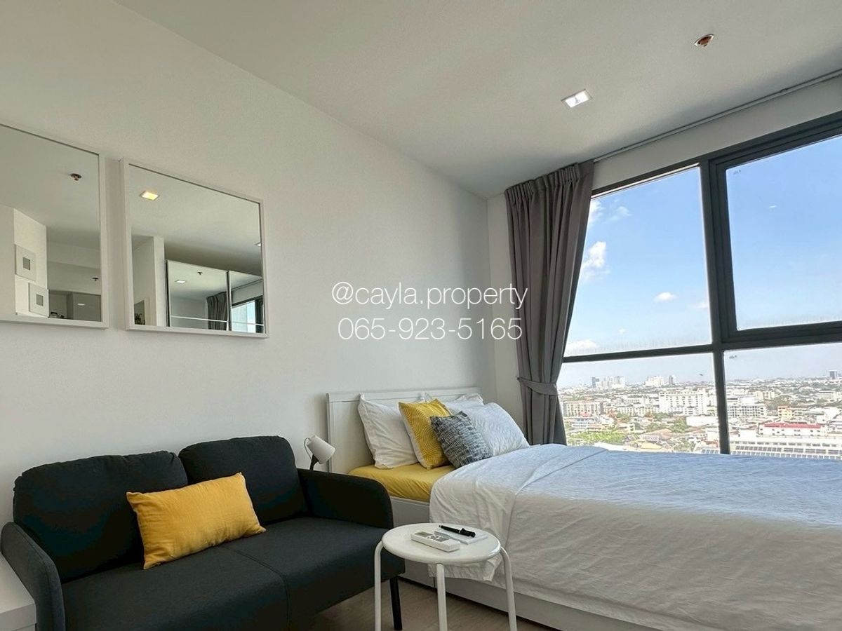 For RentCondoOnnut, Udomsuk : Condo rental attached to BTS Onnut Ideo Mobi Sukhumvit 81 (Studio 14,000/month)