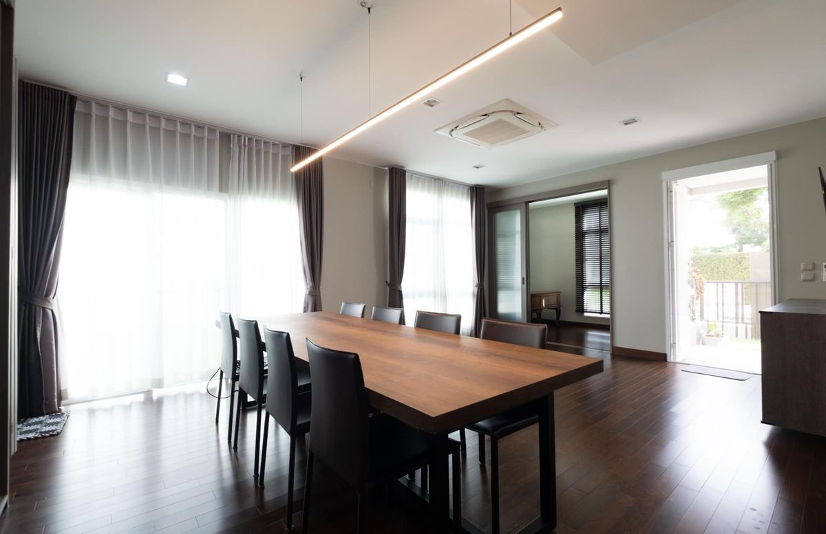 For SaleHouseBangna, Bearing, Lasalle : Detached house near Mega Bangna, Manthana 2, Bang Na Km. 7, 4 bedrooms, 4 bathrooms