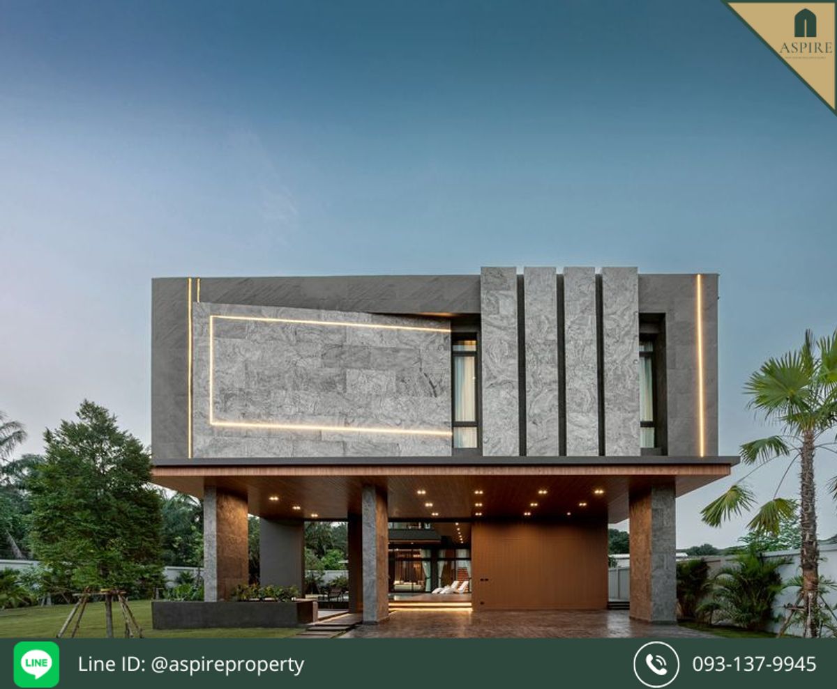 ขายบ้านพัทยา บางแสน ชลบุรี สัตหีบ : [ขาย] บ้านเดี่ยว พูลวิลล่า 3 ชั้น เดอะ ซิลวา พัทยา