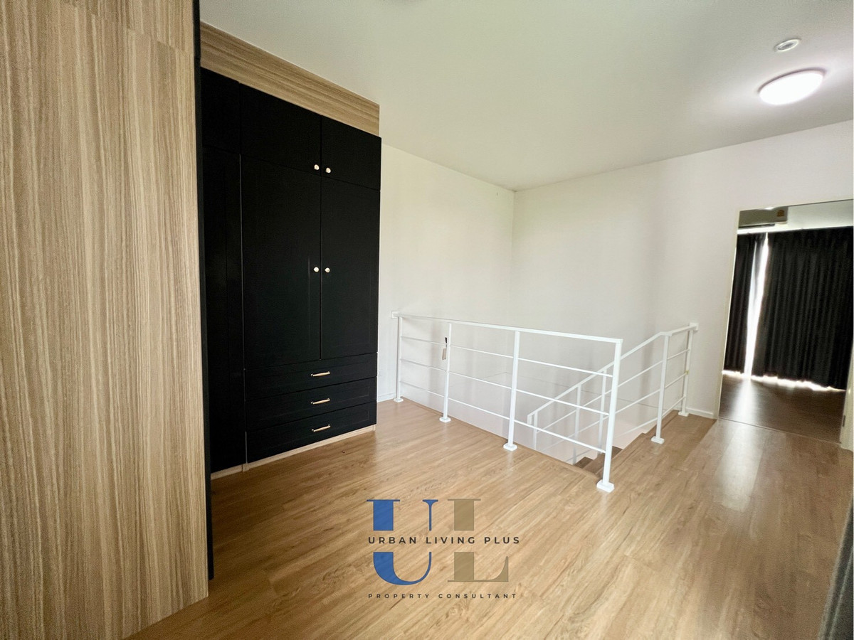 For RentTownhomeRama5, Ratchapruek, Bangkruai : ( UL2504023  ) Tel/Line 096-2479369 FOR RENT , Baan Klang Meung Ratchaphruek - Sathorn 3 bed 3 bath 150 Sq.M. New house