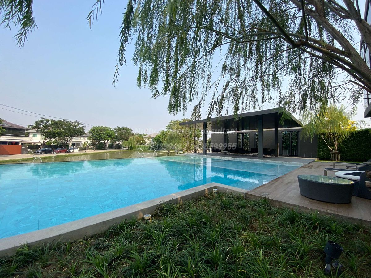 For SaleHouseBangna, Bearing, Lasalle : Detached house near Mega Bangna, Manthana 2, Bang Na Km. 7, 4 bedrooms, 4 bathrooms