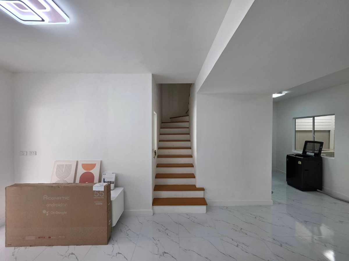 For RentTownhomeRama 2, Bang Khun Thian : Rent a Townhome, Pruksa Ville 53/2 Sakae Ngam - Rama 2, near Lotus Rama 2, just 5 minutes.