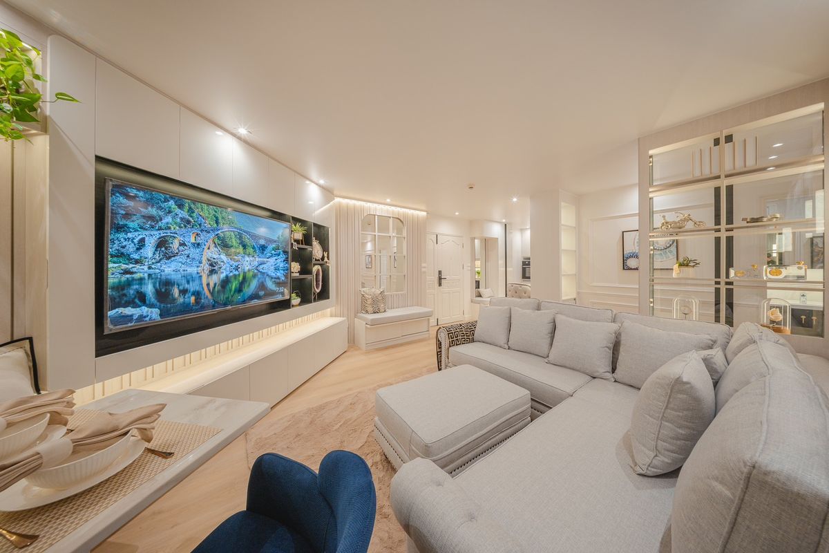 ขายคอนโดพระราม 3 สาธุประดิษฐ์ : Fortune Condo Town 2bedrooms 2bathrooms newly renovated for sale 