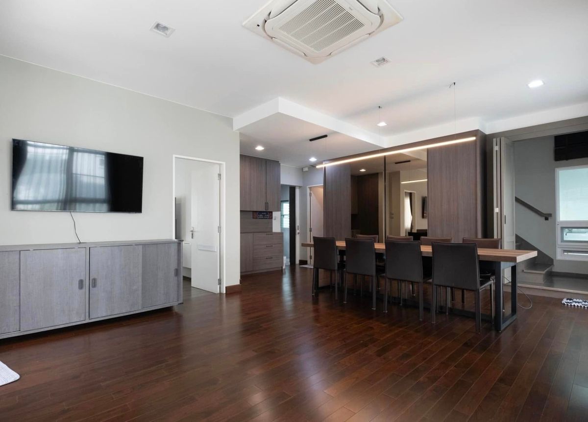 For SaleHouseBangna, Bearing, Lasalle : Detached house near Mega Bangna, Manthana 2, Bang Na Km. 7, 4 bedrooms, 4 bathrooms