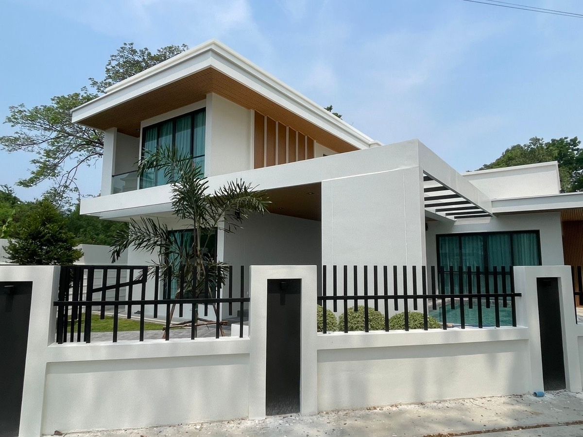 For SalePattaya, Bangsaen, Chonburi : SALE | POOL VILLA | FULL COM 5% | Jomtien Beach