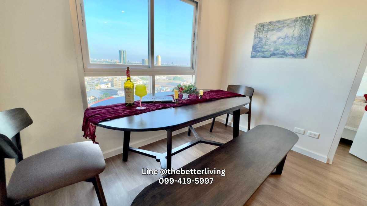 For SaleCondoRama3 (Riverside),Satupadit : Condo Le Rich Rama3 Sathupradit 2BR 1B 5 mins to Sathorn