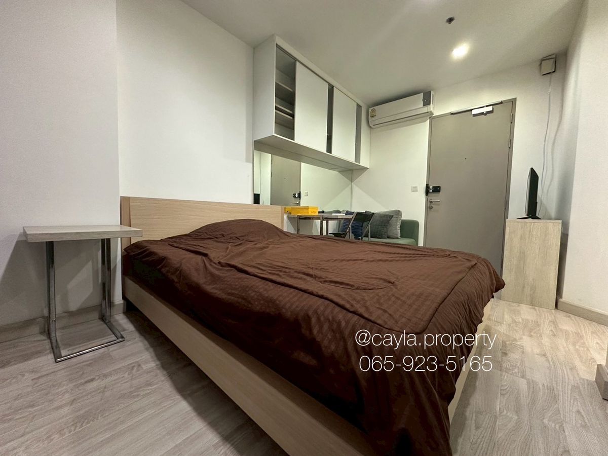 For RentCondoOnnut, Udomsuk : (Rent) Ideo Mobi Sukhumvit 81, next to BTS On Nut, Studio 12K/Month.