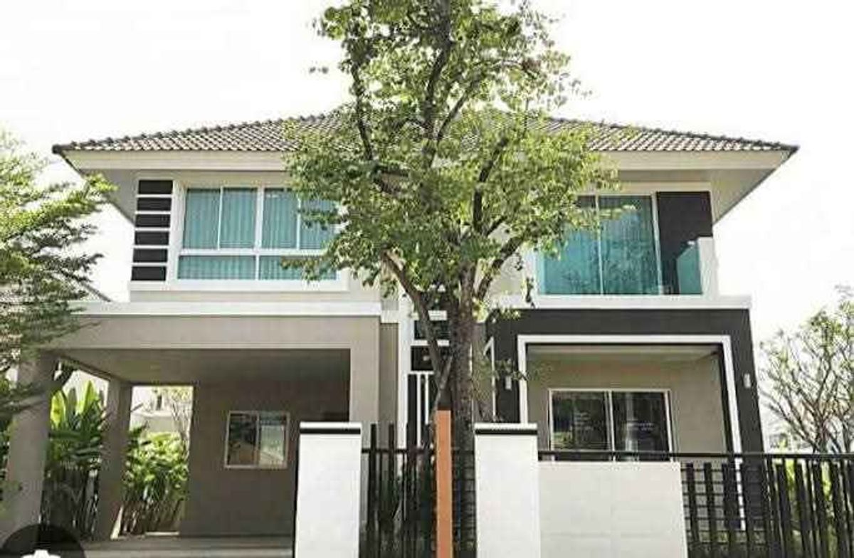 For RentHouseChiang Mai : Detached house, Kan Kanok 20 Project, good location, near the second ring, only 1.2 km from Ruamchok & Amp; Plaza