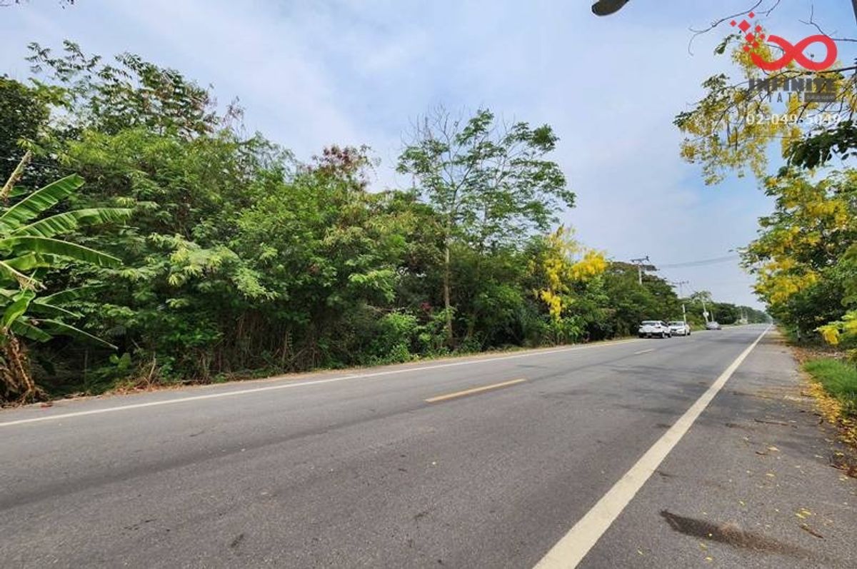 For SaleLandPathum Thani,Rangsit, Thammasat : Land for sale 44 rai 96 square wah, Nong Suea District, Pathum Thani