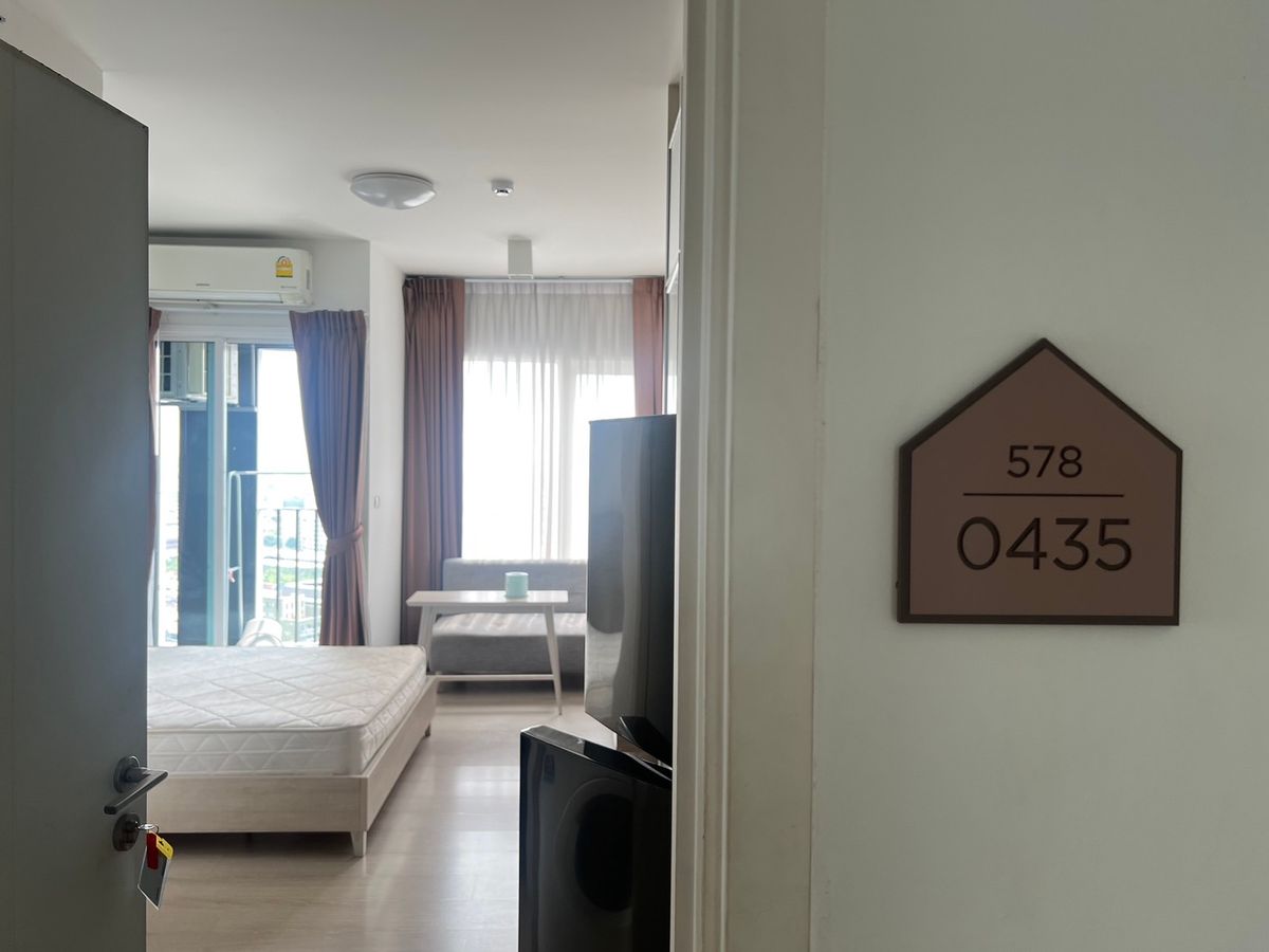 ให้เช่าคอนโดรัชดา ห้วยขวาง : Chapter One Eco Huaikwang  - สตูดิโอ ชั้น 20 เพียง 11,000 ว่าง พร้อมเข้าอยู่ ซ่อมรอยแตกแผ่นดินไหวเรียบร้อย จองก่อนได้ก่อนจ้าาา 