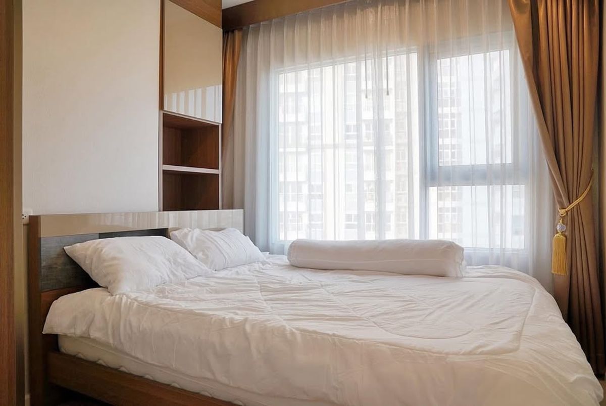 For RentCondoThaphra, Talat Phlu, Wutthakat : Rental 🔥 Condo Aspire Sathorn Tha Phra, near BTS Talat Phlu, beautiful room.