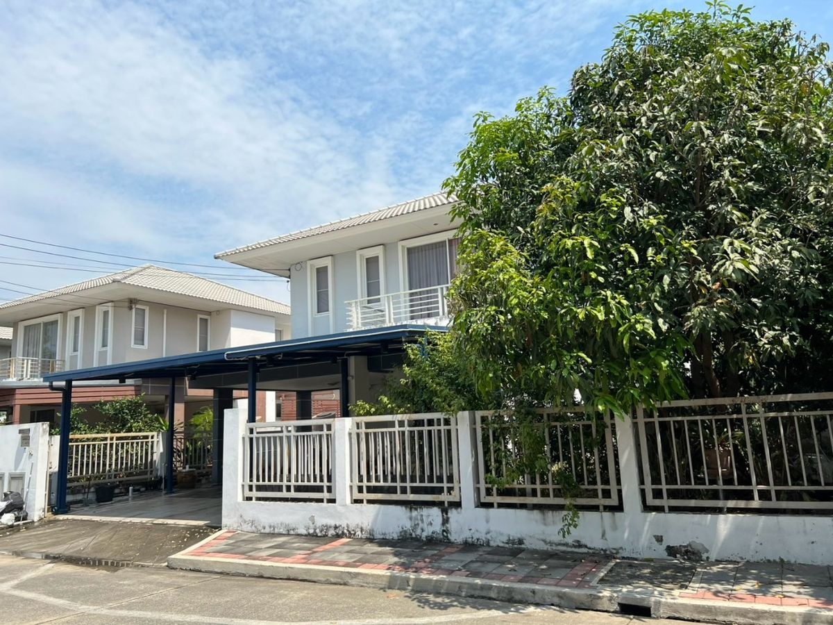 ขายบ้านนนทบุรี บางใหญ่ บางบัวทอง : ขายบ้านเดี่ยวในโครงการคุณภาพ หมู่บ้านสัมมากร ชัยพฤกษ์-วงแหวน