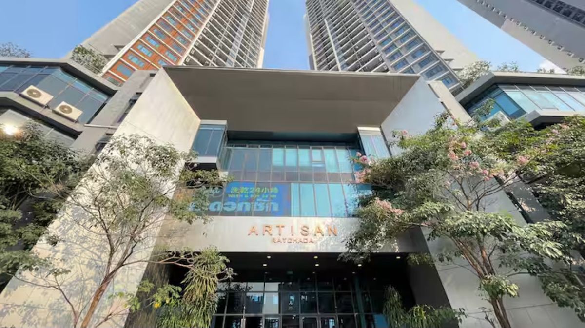 ให้เช่าคอนโดรัชดา ห้วยขวาง : ✨ ให้เช่า อาร์ติซาน รัชดา บิ๊วอินทั้งห้อง เฟอร์ครบ ห้องกว้าง (ตู้เสื้อผ้าใหญ่มาก)✨ ห้องว่าง 25 เม.ย. 2569